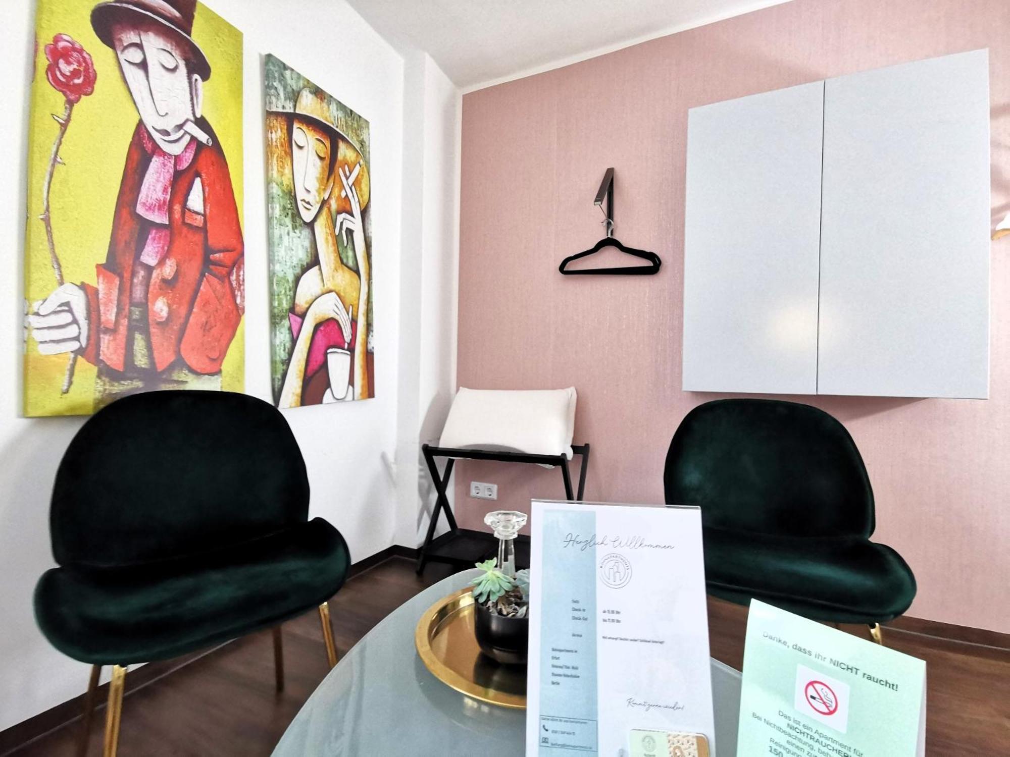 Bohnapartments Am Anger - Zentrum - Vollausstattung - Wlan Erfurt Luaran gambar